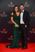 2 November 2018; Donegal footballer Ryan McHugh with Bridget Molloy upon arrival at the PwC All Stars 2018 at the Convention Centre in Dublin. Photo by Ramsey Cardy/Sportsfile
