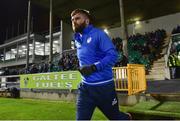 2 November 2018; Paddy McCourt of Finn Harps makes his way out for the warm-up prior to his last match as a professional football player at the SSE Airtricity League Promotion / Relegation Play-off Final 2nd leg match between Limerick FC and Finn Harps at Market's Field in Limerick. Photo by Matt Browne/Sportsfile