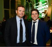2 November 2018; Ireland head coach Graham Ford and Gary Wilson during the Turkish Airlines 2018 Cricket Ireland Awards at the Royal College of Physicians in Dublin. Photo by Seb Daly/Sportsfile