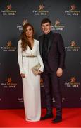 2 November 2018; Galway footballer Shane Walsh with Heather Cooney upon arrival at the PwC All Stars 2018 at the Convention Centre in Dublin. Photo by Sam Barnes/Sportsfile