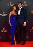 2 November 2018; Galway hurler Pádraic Mannion with Orla Cunningham upon arrival at the PwC All Stars 2018 at the Convention Centre in Dublin. Photo by Ramsey Cardy/Sportsfile