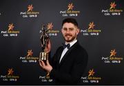2 November 2018; Donegal footballer Ryan McHugh with his All-Star award at the PwC All Stars 2018 at the Convention Centre in Dublin. Photo by Sam Barnes/Sportsfile