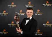2 November 2018; Cork hurler Patrick Horgan with his All-Star award at the PwC All Stars 2018 at the Convention Centre in Dublin. Photo by Sam Barnes/Sportsfile