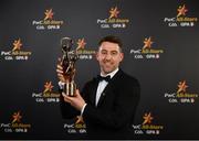 2 November 2018; Limerick hurler Graeme Mulcahy with his All-Star award at the PwC All Stars 2018 at the Convention Centre in Dublin. Photo by Sam Barnes/Sportsfile