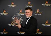2 November 2018; Donegal hurler Declan Coulter with his Nickey Rackard Champion 15 Player of the Year Award at the PwC All Stars 2018 at the Convention Centre in Dublin. Photo by Sam Barnes/Sportsfile