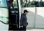 3 November 2018; Ulster head coach Dan McFarland arrives prior to the Guinness PRO14 Round 8 match between Benetton and Ulster at Stadio Monigo in Treviso, Italy. Photo by Roberto Bregani/Sportsfile