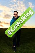 1 November 2018; In attendance at the launch of Ireland Lights Up with the GAA in partnership with RTÉ’s Operation Transformation and Get Ireland Walking is Karl Henry, Operation Transformation, at Ballyboughal GAA Healthy Club in Dublin. In a bid to make exercise more accessible on the dark winter nights, ‘Ireland Lights Up’ will see participating clubs turn on their floodlights/lighting systems between 7-pm-9pm each Thursday for a five-week period (January 17th – February 21st  2019) as Operation Transformation returns to our screens in the New Year. Photo by Sam Barnes/Sportsfile