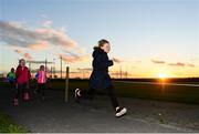 1 November 2018; Walkers in attendance at the launch of Ireland Lights Up with the GAA in partnership with RTÉ’s Operation Transformation and Get Ireland Walking at Ballyboughal GAA Healthy Club in Dublin. In a bid to make exercise more accessible on the dark winter nights, ‘Ireland Lights Up’ will see participating clubs turn on their floodlights/lighting systems between 7-pm-9pm each Thursday for a five-week period (January 17th – February 21st  2019) as Operation Transformation returns to our screens in the New Year. Photo by Sam Barnes/Sportsfile
