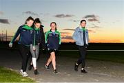 5 November 2018; Walkers in attendance at the launch of Ireland Lights Up with the GAA in partnership with RTÉ’s Operation Transformation and Get Ireland Walking at Ballyboughal GAA Healthy Club in Dublin. In a bid to make exercise more accessible on the dark winter nights, ‘Ireland Lights Up’ will see participating clubs turn on their floodlights/lighting systems between 7-pm-9pm each Thursday for a five-week period (January 17th – February 21st  2019) as Operation Transformation returns to our screens in the New Year. Photo by Sam Barnes/Sportsfile