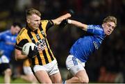 3 November 2018; Rian O'Neill of Crossmaglen Rangers in action against Bailey Leonard of Coalisland Fianna during the AIB Ulster GAA Football Senior Club Championship quarter-final match between Crossmaglen Rangers and Coalisland Fianna GFC at the Athletic Grounds in Armagh. Photo by Oliver McVeigh/Sportsfile
