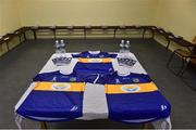 3 November 2018; The Tipperary dressing room before the Benefit Match between Tipperary and Kilkenny at Bishop Quinlan Park in Tipperary. Photo by Matt Browne/Sportsfile
