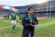 3 November 2018; Joey Carbery of Ireland following the International Rugby match between Ireland and Italy at Soldier Field in Chicago, USA. Photo by Brendan Moran/Sportsfile