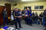3 November 2018; Tipperary manager Liam Sheedy with his players before the Benefit Match between Tipperary and Kilkenny at Bishop Quinlan Park in Tipperary. Photo by Matt Browne/Sportsfile