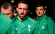 3 November 2018; Tadhg Beirne of Ireland prior to the International Rugby match between Ireland and Italy at Soldier Field in Chicago, USA. Photo by Brendan Moran/Sportsfile