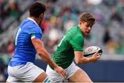 3 November 2018; Garry Ringrose of Ireland in action against Renato Giammarioli of Italy during the International Rugby match between Ireland and Italy at Soldier Field in Chicago, USA. Photo by Brendan Moran/Sportsfile