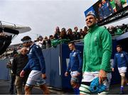 3 November 2018; Tadhg Beirne of Ireland walks out prior to the International Rugby match between Ireland and Italy at Soldier Field in Chicago, USA. Photo by Brendan Moran/Sportsfile