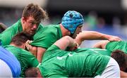 3 November 2018; Andrew Porter, left, and Tadhg Beirne of Ireland during the International Rugby match between Ireland and Italy at Soldier Field in Chicago, USA. Photo by Brendan Moran/Sportsfile