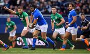 3 November 2018; Ian McKinley of Italy during the International Rugby match between Ireland and Italy at Soldier Field in Chicago, USA. Photo by Brendan Moran/Sportsfile
