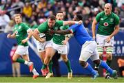 3 November 2018; Dave Kilcoyne of Ireland is tackled by Cherif Traore' of Italy during the International Rugby match between Ireland and Italy at Soldier Field in Chicago, USA. Photo by Brendan Moran/Sportsfile