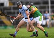 4 November 2018; Peter Casey of Na Piarsaigh in action against Joey O'Keeffe of Clonoulty / Rossmore during the AIB Munster GAA Hurling Senior Club Championship semi-final match between Na Piarsaigh and Clonoulty / Rossmore at the Gaelic Grounds in Limerick. Photo by Piaras Ó Mídheach/Sportsfile