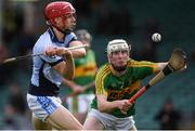 4 November 2018; Adrian Breen of Na Piarsaigh in action against Jimmy Ryan Con of Clonoulty / Rossmore during the AIB Munster GAA Hurling Senior Club Championship semi-final match between Na Piarsaigh and Clonoulty / Rossmore at the Gaelic Grounds in Limerick. Photo by Piaras Ó Mídheach/Sportsfile