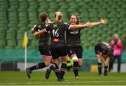 4 November 2018; Kylie Murphy of Wexford Youths celebrates with team-mates after the Continental Tyres FAI Women’s Senior Cup Final match between Peamount United and Wexford Youths Women FC at the Aviva Stadium in Dublin. Photo by Ramsey Cardy/Sportsfile