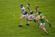 4 November 2018; Conor Boylan of Na Piarsaigh is chased by Clonoulty / Rossmore players, from left, Jimmy Ryan Con, Dillon Quirke and Seán O'Connor during the AIB Munster GAA Hurling Senior Club Championship semi-final match between Na Piarsaigh and Clonoulty / Rossmore at the Gaelic Grounds in Limerick. Photo by Piaras Ó Mídheach/Sportsfile