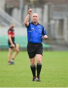 4 November 2018; Referee John Keenan during the AIB Leinster GAA Hurling Senior Club Championship quarter-final match between Coolderry and Mount Leinster Rangers at Bord na Mona O'Connor Park in Tullamore, Offaly. Photo by Barry Cregg/Sportsfile