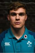 5 November 2018; Garry Ringrose poses for a portrait following an Ireland rugby press conference at Carton House in Maynooth, Co. Kildare. Photo by Ramsey Cardy/Sportsfile