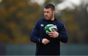 6 November 2018; Sean O'Brien during Ireland rugby squad training at Carton House in Maynooth, Co. Kildare. Photo by Ramsey Cardy/Sportsfile