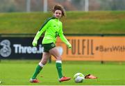 7 November 2018; Leanne Kiernan during Republic of Ireland WNT squad training at FAI National Training Centre, Abbotstown, in Dublin. Photo by Matt Browne/Sportsfile