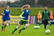 7 November 2018; Emily Kraft during Republic of Ireland WNT squad training at FAI National Training Centre, Abbotstown, in Dublin. Photo by Matt Browne/Sportsfile
