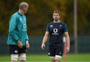 8 November 2018; Iain Henderson, right, and Devin Toner during Ireland rugby squad training at Carton House in Maynooth, Co Kildare. Photo by Piaras Ó Mídheach/Sportsfile