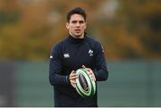8 November 2018; Joey Carbery during Ireland rugby squad training at Carton House in Maynooth, Co Kildare. Photo by Piaras Ó Mídheach/Sportsfile