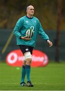 8 November 2018; Devin Toner during Ireland rugby squad training at Carton House in Maynooth, Co Kildare. Photo by Piaras Ó Mídheach/Sportsfile