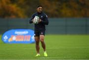 8 November 2018; Bundee Aki during Ireland rugby squad training at Carton House in Maynooth, Co Kildare. Photo by Piaras Ó Mídheach/Sportsfile