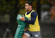 8 November 2018; Jeronimo de la Fuente during Argentina Rugby Squad Training at Wanderers Rugby Club in Dublin. Photo by Brendan Moran/Sportsfile