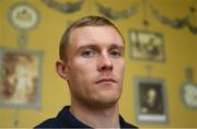 8 November 2018; Keith Earls poses for a portrait after an Ireland rugby press conference at Carton House in Maynooth, Co Kildare. Photo by Piaras Ó Mídheach/Sportsfile