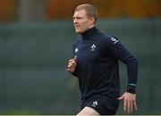 8 November 2018; Keith Earls during Ireland rugby squad training at Carton House in Maynooth, Co Kildare. Photo by Piaras Ó Mídheach/Sportsfile