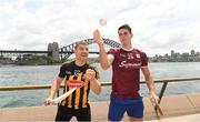 9 November 2018; Eoin Murphy, Kilkenny, and  Gearóid McInerney in Sydney Harbour prior to the Wild Geese Cup in Sydney. Circular Quay, New South Wales, Australia  Photo by Ray McManus/Sportsfile