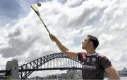 9 November 2018; Niall Burke, Galway, in Sydney Harbour prior to the Wild Geese Cup in Sydney. Circular Quay, New South Wales, Australia  Photo by Ray McManus/Sportsfile