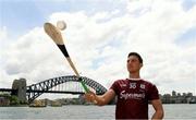 9 November 2018; Niall Burke, Galway, in Sydney Harbour prior to the Wild Geese Cup in Sydney. Circular Quay, New South Wales, Australia  Photo by Ray McManus/Sportsfile