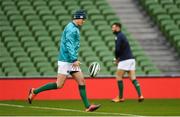9 November 2018; Jonathan Sexton during the Ireland rugby captains run at the Aviva Stadium in Dublin. Photo by Ramsey Cardy/Sportsfile