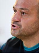 9 November 2018; Ireland captain Rory Best during a press conference at the Aviva Stadium in Dublin. Photo by Ramsey Cardy/Sportsfile