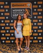 9 November 2018; Isibeal Atkinson and Alannah McEvoy of Shelbourne WFC upon arrival at the Continental Tyres Women’s National League Awards at the Ballsbridge Hotel in Dublin. Photo by Piaras Ó Mídheach/Sportsfile