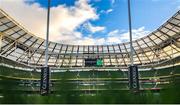 10 November 2018; A general view of the Aviva Stadium ahead of the Guinness Series International match between Ireland and Argentina at the Aviva Stadium in Dublin. Photo by Ramsey Cardy/Sportsfile