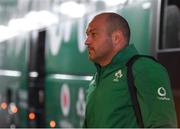 10 November 2018; Rory Best of Ireland arrives prior to the Guinness Series International match between Ireland and Argentina at the Aviva Stadium in Dublin. Photo by Brendan Moran/Sportsfile