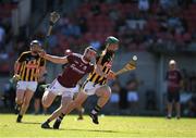 11 November 2018; Martin Keoghhan of Kilkenny goes past Padraic Mannion of Galway on his way to score a goal during the Wild Geese Cup match between Galway and Kilkenny at Spotless Stadium in Sydney, Australia. Photo by Ray McManus/Sportsfile