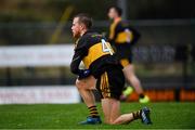 11 November 2018; Fionn Fitzgerald of Dr Crokes reacts after Eoin McGreevey St Finbarr's scored his side's first goal during the AIB Munster GAA Football Senior Club Championship semi-final match between Dr Crokes and St Finbarr's at Dr Crokes GAA, in Killarney, Co. Kerry. Photo by Piaras Ó Mídheach/Sportsfile