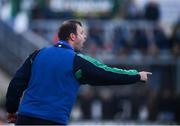 11 November 2018; Moorefield manager Ross Glavin during the AIB Leinster GAA Football Senior Club Championship quarter-final match between Moorefield and Portlaoise at St Conleth's Park in Newbridge, Co. Kildare. Photo by David Fitzgerald/Sportsfile